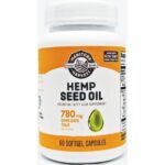 Manitoba Harvest Hemp Seed Oil 1,000 mg 60 Sgels