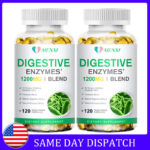 Digestive Enzymes Prebiotic & Probiotics Gas, Constipation & Bloating Relief 240