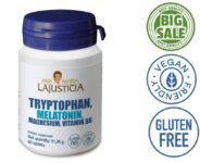 ANA MARIA LAJUSTICIA TRYPTOPHAN, MELATONIN, MAGNESIUM, VITAMIN B6 VEGAN FRIENDLY