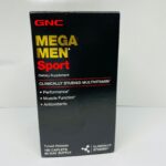 GNC Mega Men Sport Multivitamin 180 Tablets Free Ship Exp 02/2025