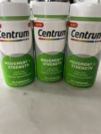 x3 CENTRUM Movement & Strength Multivitamin 50ct Hyaluronic Vitamin D Clearance!