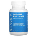 Sodium Butyrate, 100 Non-GMO Capsules