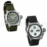 Men Army INFANTRY Outdoor Sport Luminous Dual Display Digital Quartz Wrist Watch