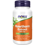 NOW FOODS Hawthorn Extract 300 mg – 90 Veg Caps, Clearance for Best By 05/2024