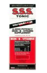 S.S.S. Tonic Liquid, High Potency Iron, Vitamin B Supplement, 20 oz, Exp 10/2027