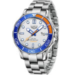 LIGE Men Watch Brand Silver Steel Wristwatch Business Male Luminous Watches Gift