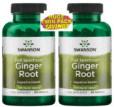 2 Pack Ginger Root 540 mg 200 Capsules (2X100) Has Powerful Medicinal Properties