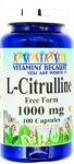 1000mg L Citrulline 100 Capsules Free Form