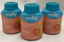 3 Welly Happiness Helper Vitamin D Magnesium Softgels 60ct  Exp 03/2024 Sealed