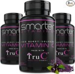 SMARTERVITAMINS – 3 PACK! Whole Food VITAMIN C – Natural from Non GMO Berries