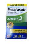 Bausch + Lomb PreserVision Areds 2 Eye Vitamin- 140 Mini Softgels