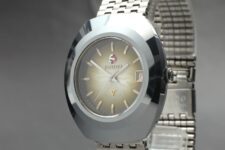 【Exc+5】 RADO Balboa V Brown Dial Date 35mm Automatic Men’s Watch From Japan