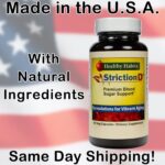 StrictionD Premium Blood Sugar Support 60 Capsules Healthy Habits 2,321 sold