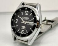 Vintage Men’s Citizen 8200 Day Date Automatic 21-Jewels Made Japan Wrist Watch