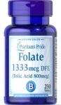 Puritan’s Pride Folic Acid 800 mcg – 250 Tablets