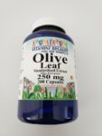 Vitamins Because Olive Leaf Standardized Extract 250 mg 200 Capsules