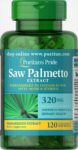 Puritan’s Pride Saw Palmetto Standardized Extract 320 mg-120   Softgels