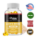 Lion’s Mane Capsules 2100mg – Brain, Mood and Cognitive Health, Memory Enhancer