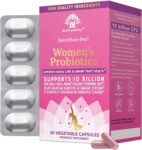 NutriCelebrity NutriFlora-Pro Probiotics for Women – Support Vaginal, UTI Health