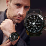 Stainless Steel Luxury Sport Analog Quartz Modern Men Fashion Wrist Watches US