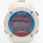 Marc Ecko Unltd White Silicon Parlay Large Face Digital Watch