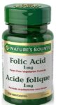 Nature’s Bounty Folic Acid 1 mg 150 Tablets (Packaging May Vary) exp: AL/2025