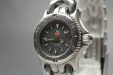 [ Exc+5 ] TAG Heuer  Professional S99.208 200M Ladeis Qz Black Dial From JAPAN