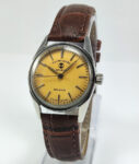 Favre Leuba Geneve Sea King Yellow Dial Hand-winding Wrist Watch 111