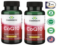 240 Capsules (2×120) CoQ10 30mg Q10 C0q 10 Coenzyme, Cardiovascular Heart Health