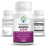 ADK Vitamin Supplement w/ Vitamins A, D3, K2 as MK7 for Bone Heart Immune Health