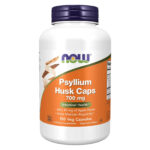 NOW FOODS Psyllium Husk 700 mg – 180 Veg Capsules