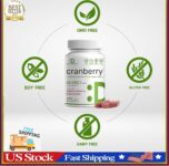 Cranberry Pills w/ VitaminC Max Strength 40000mg Urinary Tract Support 300 Caps