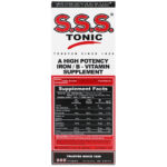 S.S.S. Tonic Liquid, High Potency Iron & Vitamin B Supplement, 10 oz, Fast shipp