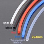 1 Meter 2x4mm ID 2mm OD 4mm PTFE Tube for 3D Printer Parts Pipe Bowden J-head 1.75mm Filament Guide Tube