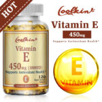 Vitamin E 1000 Iu 450mg Capsules – Supports Skin, Hair, Immune and Eye Health