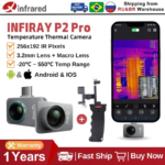 InfiRay Xinfrared P2 Pro Thermal Camera for Phone Infrared Thermal Imager PCB Circuit Industrial Heating Test Night Vision Go P2