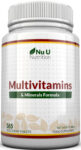 Multivitamins with Zinc, Vitamin C Vitamin D3 365 Vegetarian Tablets With Iron