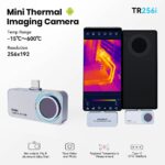 MILESEEY Thermal Camera TR160i TR256i 256×192 Thermal Imaging Camera for Android Mobile Phone Panel PCB Circuit Repair Tool