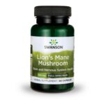 Swanson Herbal Supplement Lion’s Mane Mushroom 500 mg – 60 Capsule