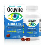 Bausch & Lomb Ocuvite Adult 50+ Eye Vitamin & Mineral 90 Soft Gels 12/24