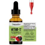 NaturalSlim Metab-12 Drops – Vitamin B12 Sublingual Methylcobalamin Liquid,30 ml