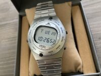 Seiko Giugiaro Watch El Sold Out Digital Silver Sbjg001