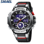 SMAEL Men Sport Watches Digital Military Wristwatch Students Boy Astronaut Watch