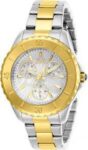 Invicta Specialty Chronograph Quartz White Dial Men’s Two Tone Watch 29110