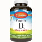 Carlson Vitamin D3 4,000 Iu (100 mcg) 360 Sgels