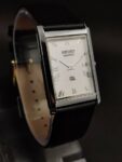 Seiko Slim Quartz TANK Men’s Japan Made Wrist Watch-Battery Installed WHITE DIAL