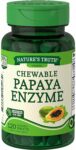 Nature’s Truth Vitamins Chewable Tablets Papaya Enzyme Gluten Free NON-GMO 120Ct