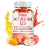 Vitamin D3 Cholecalciferol 5,000 IU Gummies – Supports Bone and Tooth Health