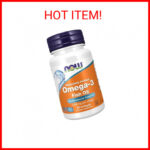 NOW Supplements, Omega-3 180 EPA / 120 DHA, Molecularly Distilled, Cardiovascula