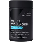 Multi Collagen Complex 90 Capsules Type I, II, III, V, X Hyaluronic Acid